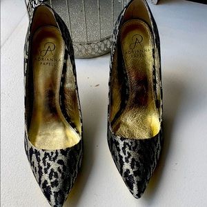 Adrianna Papel Animal print heels